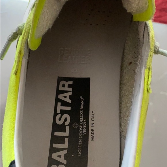 Golden Goose Size 42 Neon Green - Picture 5 of 7